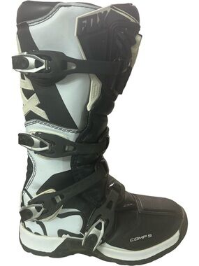 Fox Racing Comp 5 Motorcross Boots Size 6 Women’s Y3 Dirt Bike ATV MX